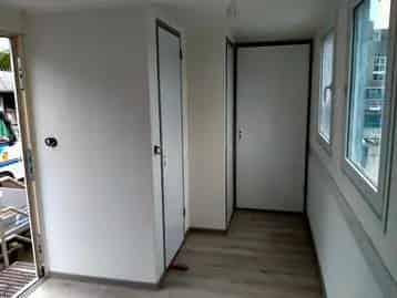 Trailer afmaken - tijdelijke bewoning of werkplek