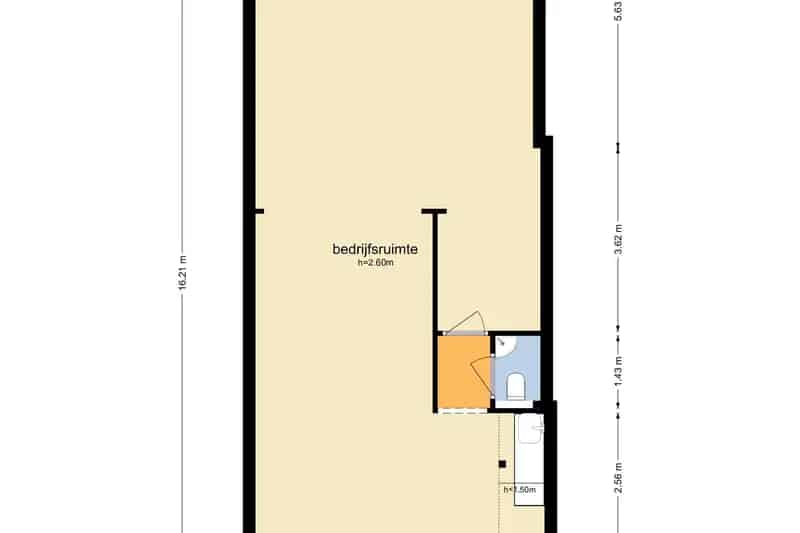 Winkelruimte te huur IJmuiden Kennemerlaan