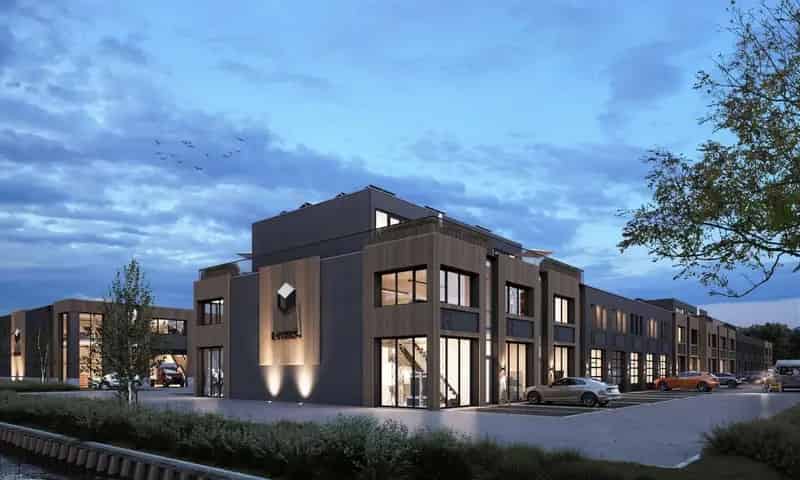 Bedrijfsunit te huur Pijnacker 122m²  Nieuwbouw