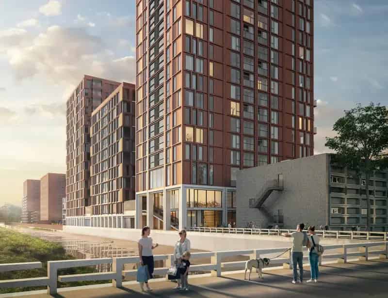 Amsterdam West Kantoorruimte Nieuwbouw 766m2
