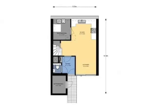 Goirle De Boschkens Tussenwoning 3 kamers 135m2
