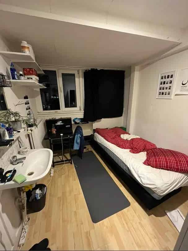 Kamer Internationale Student 10m2 Gemeubileerd Zonnig Balkon