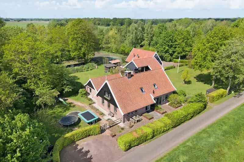 Luxe woonboerderij met B&B in het Reestdal