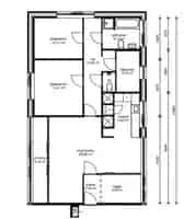 Ruim appartement Vinkhuizen 2 slaapkamers rolstoeltoegankelijk