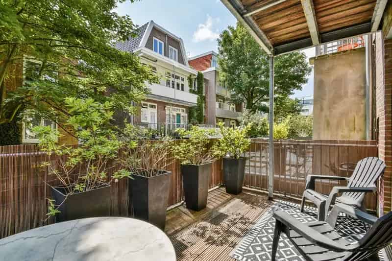 Appartement Jordaan Amsterdam 30m2 Zonnig Terras Eigen Grond