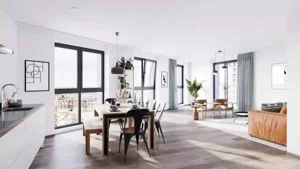 Modern appartement Paleiskwartier Den Bosch