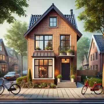 Appartement te Huur Schiebroek Rotterdam - Gemeubileerd 48m²
