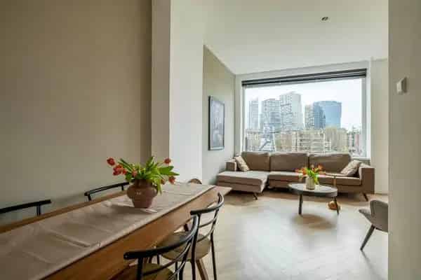 Rotterdam 3 kamer appartement Leuvehaven toplocatie gerenoveerd