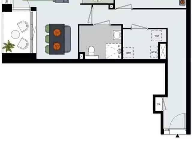 Hoekappartement Nieuw Vennep Marktgebouw