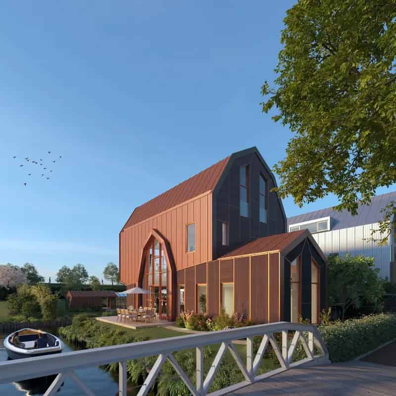 Luxe Dijkvilla Muiden: Modern, Duurzaam, Ruim