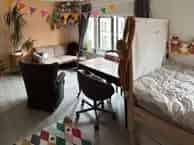 Kamer Hofstraat Kampen: Ruime kamer 30m² met dakterras