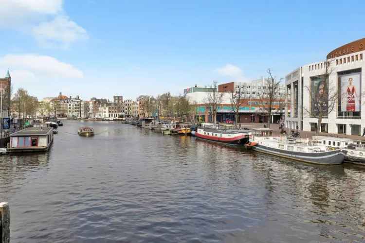 Huisboot Amsterdam Amstel 100m2 2 Slaapkamers Ruim Dakterras