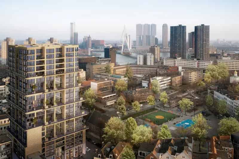 Luxe Appartement Rotterdam Centrum - Maasbode Toren - 140m²