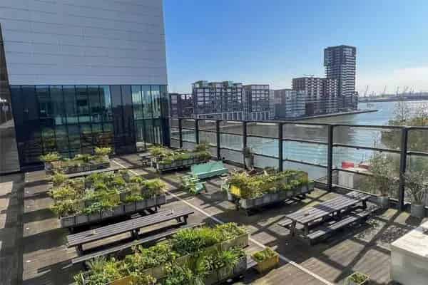Industriële Loft 104m2 Lloydkwartier Rotterdam Haven Uitzicht