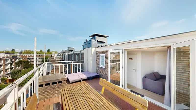 Appartement te koop Amsterdam Bos en Lommer 3 slaapkamers dakterras