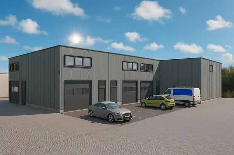 Bedrijfshal Doorwerth te koop 40m² - 75m²