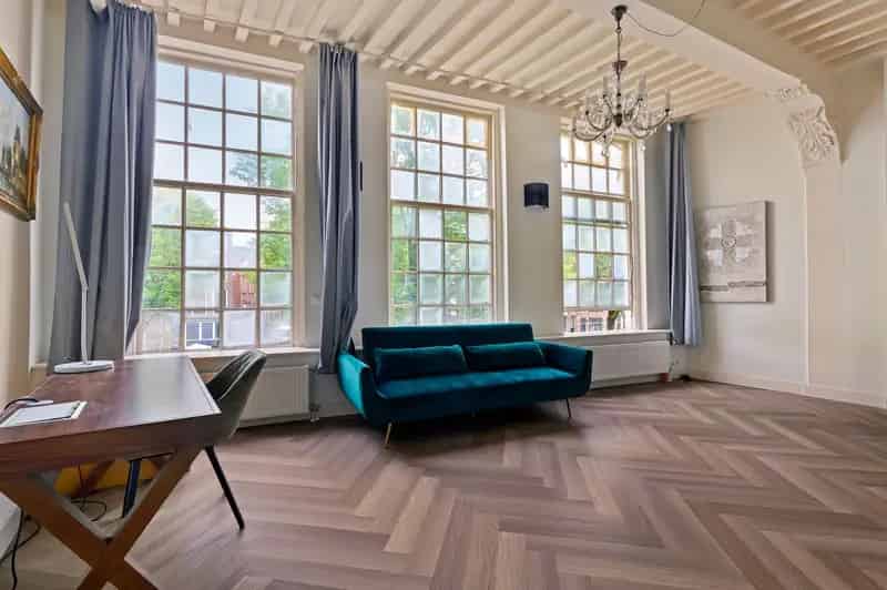 Grachtenpand Amsterdam 3-kamer appartement te koop