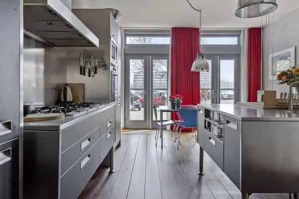 Atelierwoning Noordereiland Rotterdam 172m2 3 slaapkamers