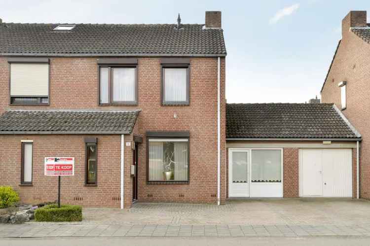 Gezinswoning Berg aan de Maas Hobbyruimte Tuin Garage