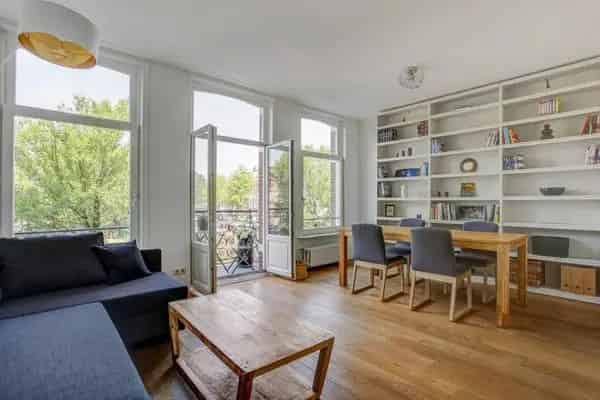 Amsterdam Oud-West Appartement 56m2 1 Slaapkamer Balkon