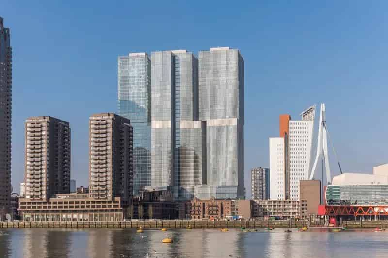 Luxe Appartement De Rotterdam Panoramisch Uitzicht Nieuwe Maas