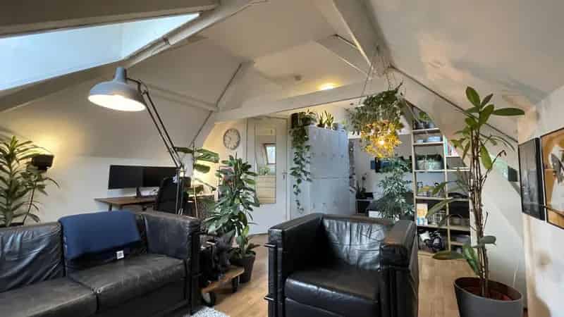 Mooie Kamer Oude Noorden Authentieke Details Schoon Huis