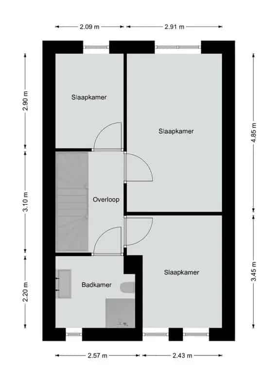 Moderne 2-onder-1-kapwoning Maasbracht 121m² 12 zonnepanelen