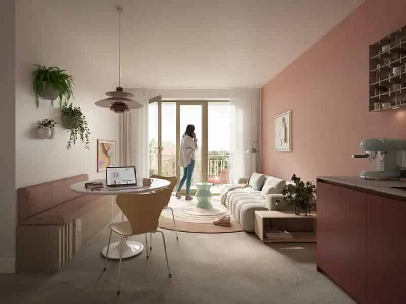 3 Kamer Appartement Amsterdam Nieuwbouw Fusion 60m2