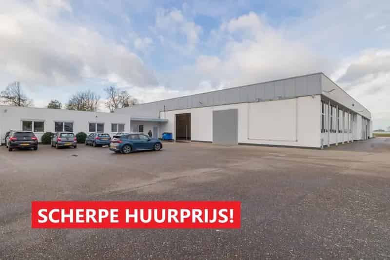 Bedrijfshal te Huur Lisse 750m² Kantoor 170m²