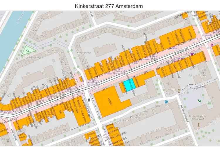 Winkel Amsterdam | Zoek winkels te huur: Kinkerstraat 277 1053 ES Amsterdam [funda in business]