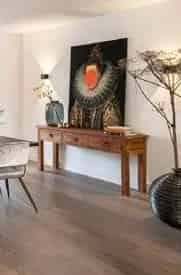 Sidetable Teakhout 180x50cm