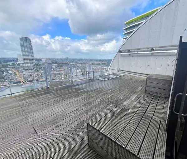 3 Kamer Penthouse Rotterdam Centrum Dakterras Uitzicht