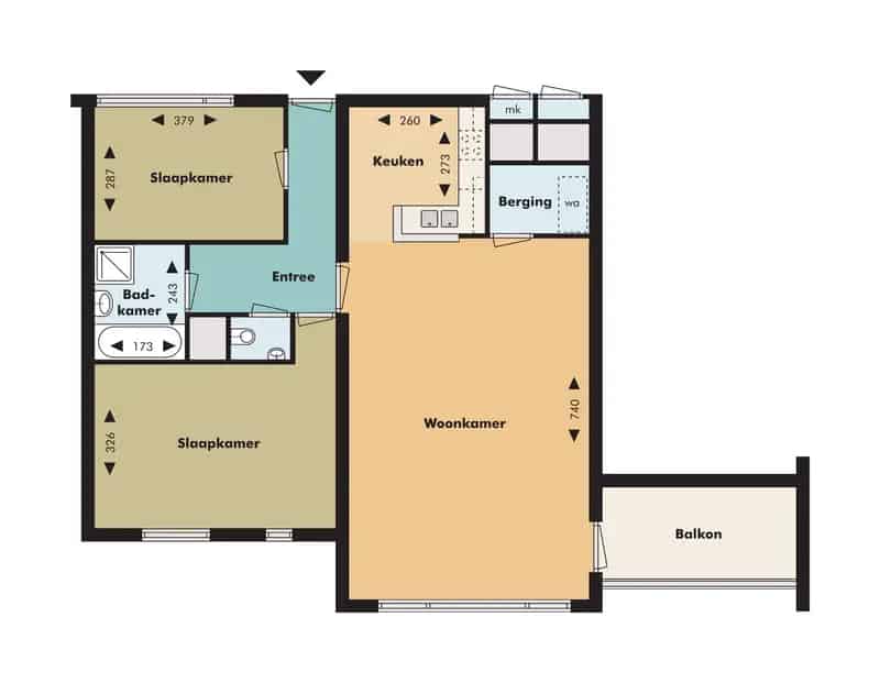 Appartementen Tilburg Schouwburgring: Ruime 3 en 4 kamer woningen
