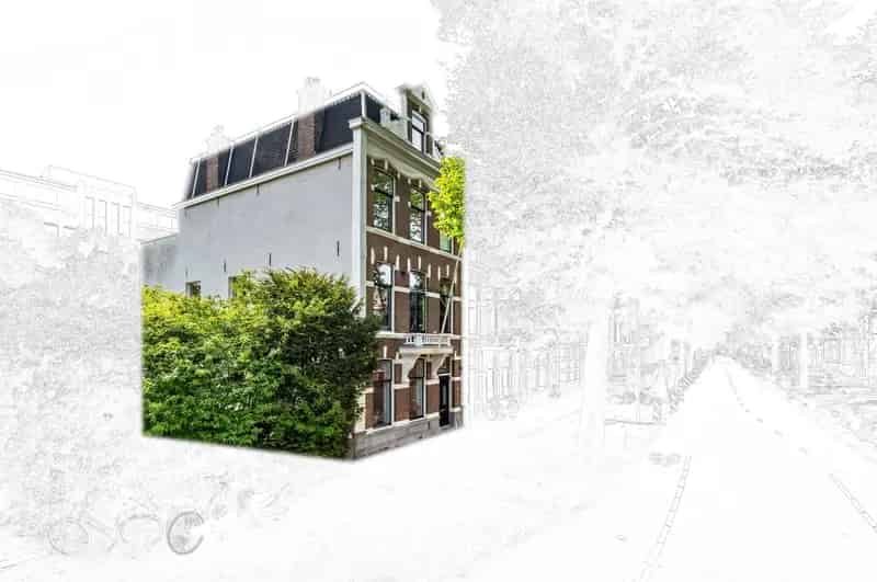 Herenhuis Benoordenhout 7 slaapkamers 326m² tuin