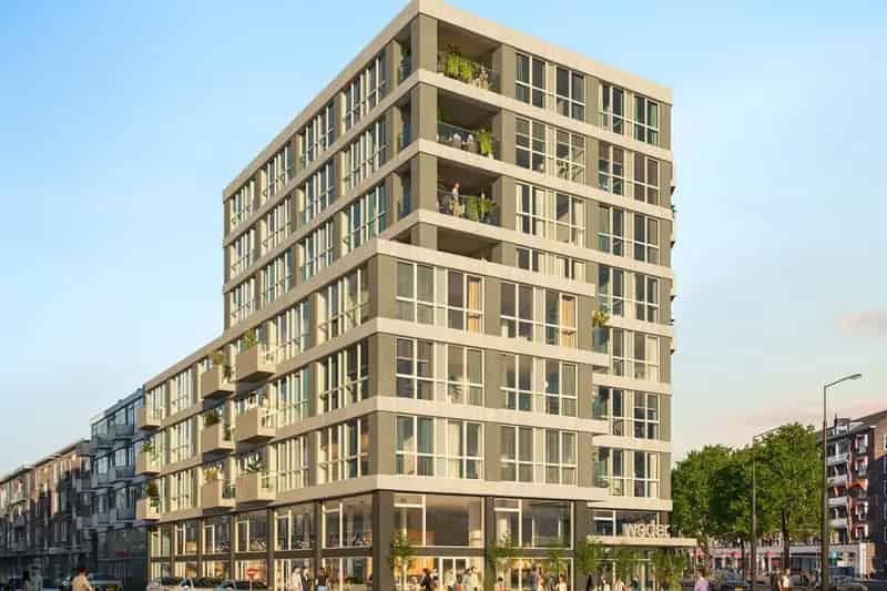 Appartement te koop Rotterdam: Ruim 2-kamer appartement met loggia