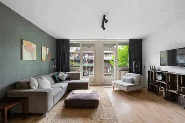 Licht 2 Kamerappartement Rotterdam Centrum Balkon 55m²