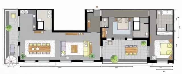 Penthouse Roermond Centrum 148m2 3 kamers Huur
