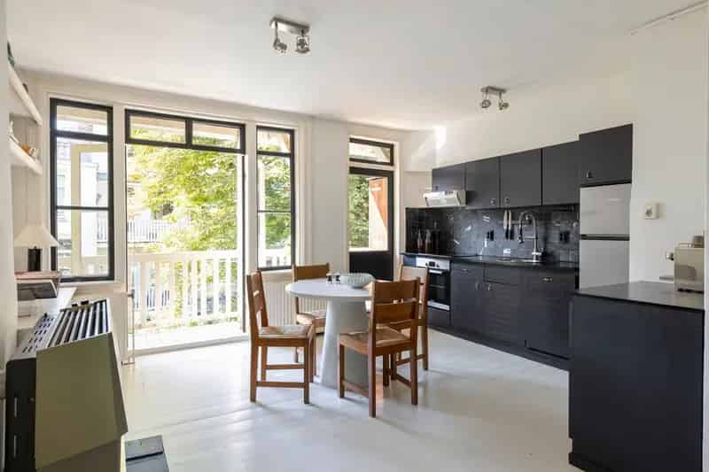 Studio Appartement Amsterdam Oud-West 49m2 Balkon