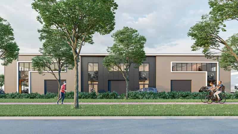 Bedrijfshal te koop Tiel 177m²  Nieuwbouw Kellen