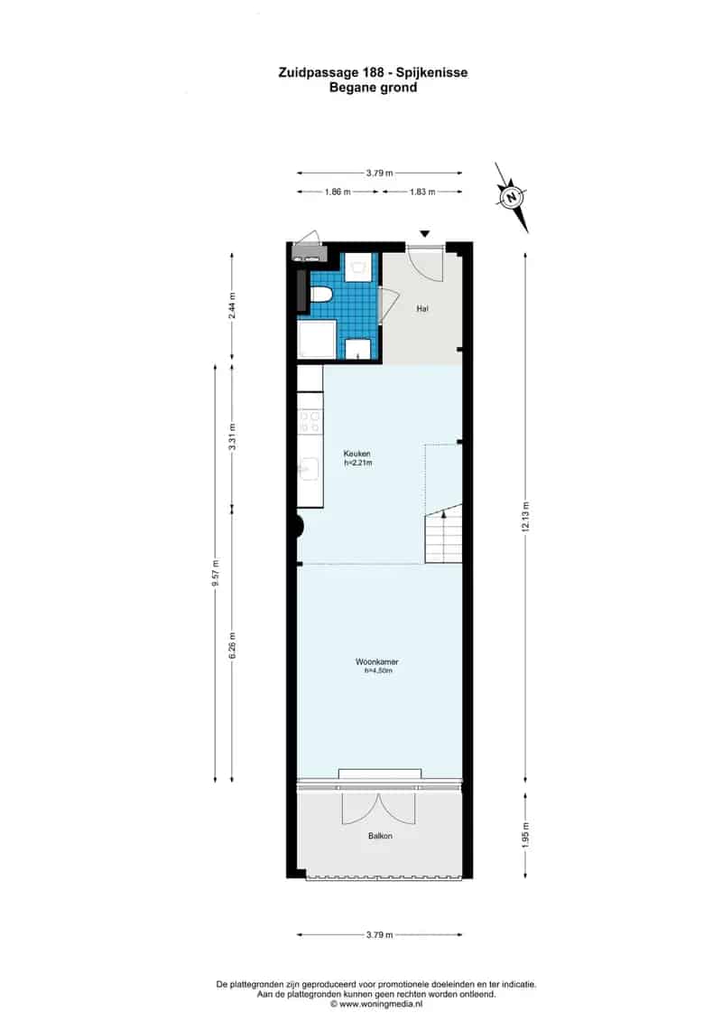 Appartement te koop: Zuidpassage 188 3201 DG Spijkenisse | Funda