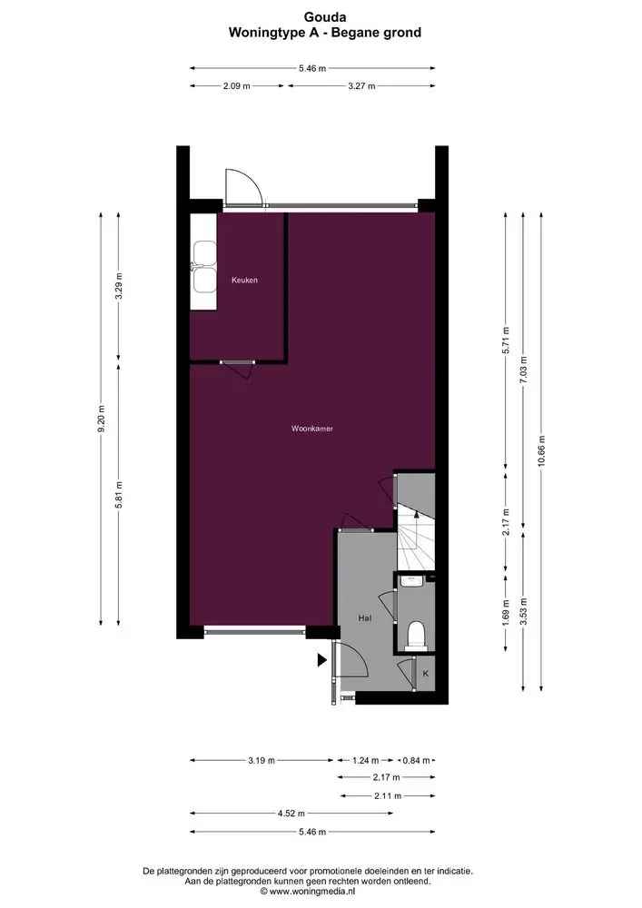 Vijfkamerappartement Gouda: Ruim, modern en centraal gelegen