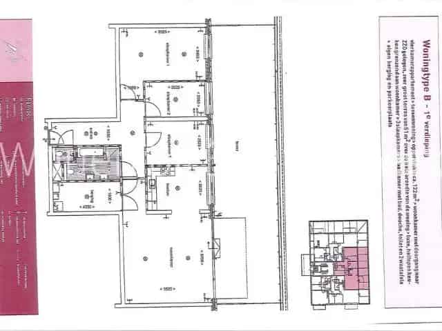 Ruim 4 Kamer Appartement 122m2 te huur Klaverveld