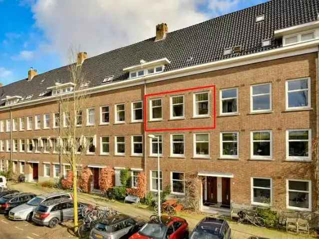 Amsterdam Apollobuurt Appartement 57m2 Balkon Glas-in-lood