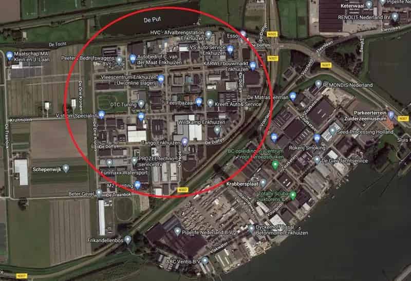 Bedrijfshal te Koop Enkhuizen Schepenwijk 1219m2