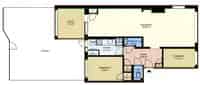 4 Kamer Appartement begane grond met tuin