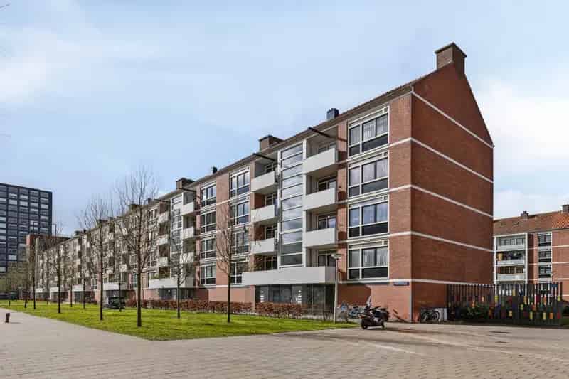 Ruim dubbel benedenhuis Amsterdam  tuin balkons