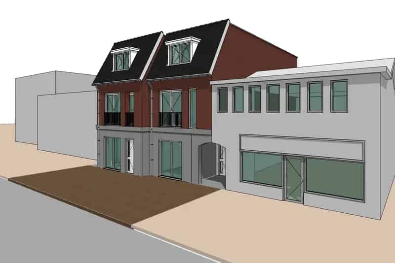 Bouwgrond Soesterberg: 4 Appartementen & Horeca - Unieke Investering