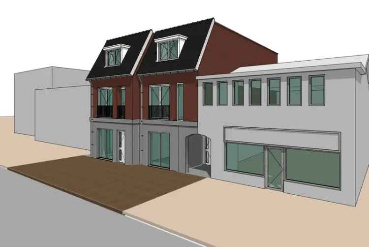 Bouwgrond Soesterberg: 4 Appartementen & Horeca - Unieke Investering