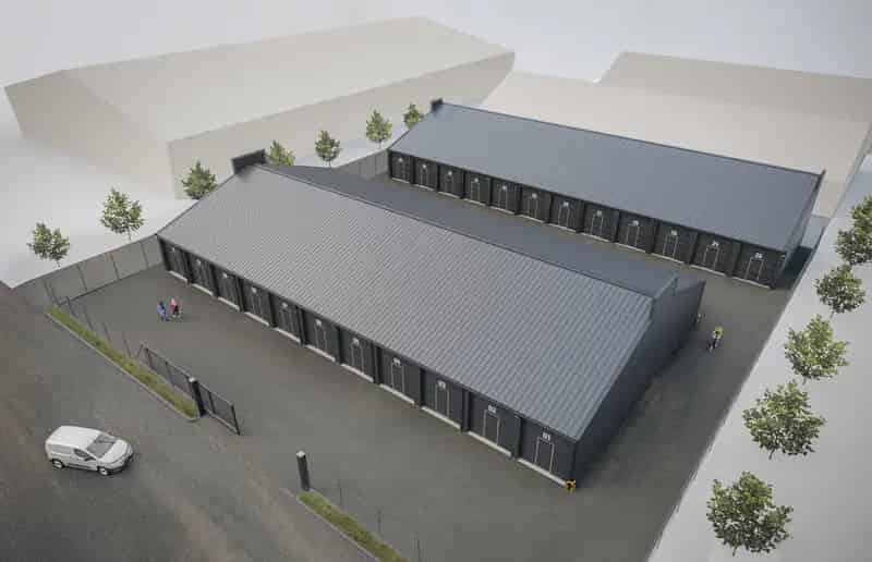 Garagebox Leeuwarden te huur  Newtonpark
