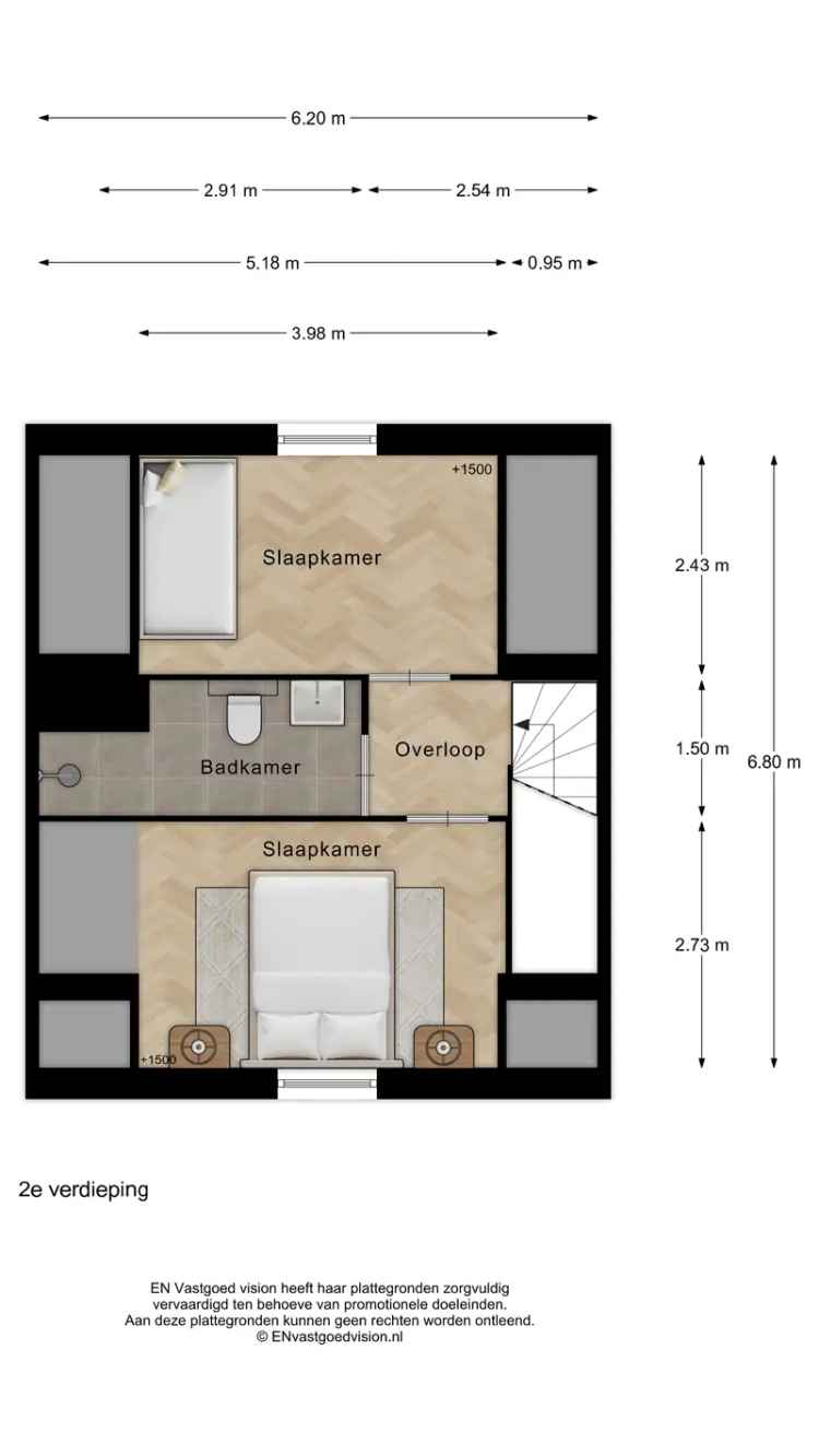 Hoekwoning Koog aan de Zaan: 3 slaapkamers, 2 badkamers, ruim terras